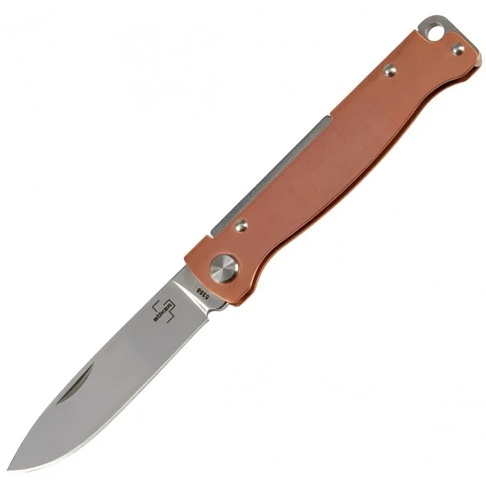 Нож складной Boker Plus Atlas Copper (Satin) Copper, цвет Оранжевый