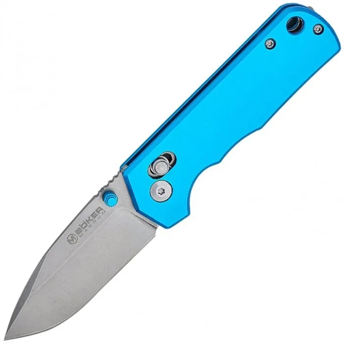 Нож складной Boker Rockstub Blue Elox (SW) цвет Голубой