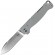 Нож складной Boker Plus Atlas Backlock Droppoint (Satin) Grey, цвет Серый