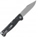 Ніж складаний Boker Plus Atlas Backlock Clippoint (Satin) Black, колір Чорний