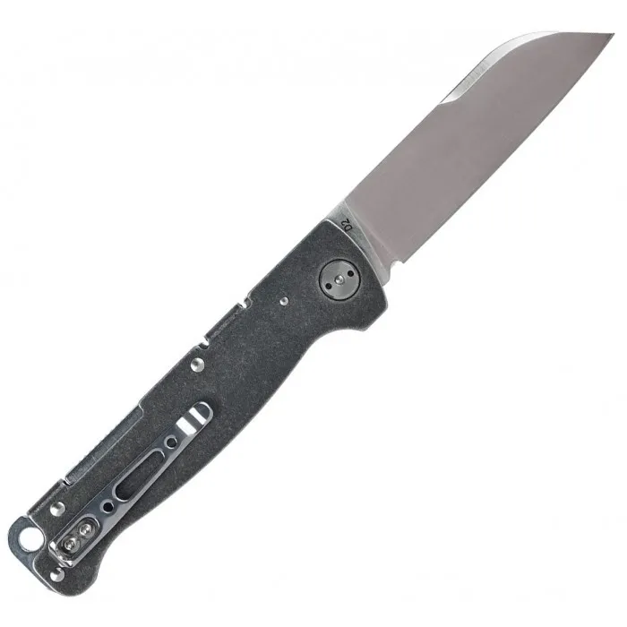 Нож складной Boker Plus Atlas Backlock Sheepfoot (Satin) Black, цвет Черный