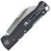 Нож складной Boker Plus Atlas Backlock Sheepfoot (Satin) Black, цвет Черный