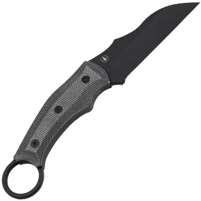 Нож с фиксированным клинком Boker Magnum Straight Karambit (Black), цвет Черный