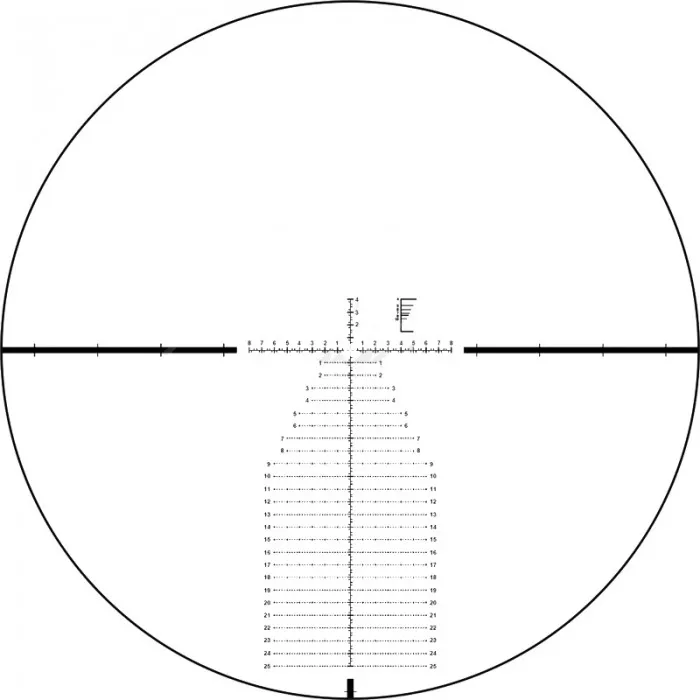 Приціл оптичний Vector Optics Continental (4-24x56 FFP) сітка MBR з підсвічуванням