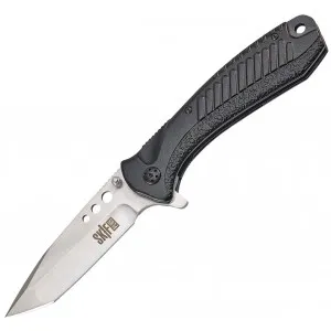 Нож складной Skif Plus Holed S (aluminium) Black, цв. Черный