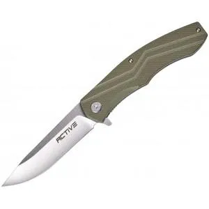 Нож складной Active Eleven (EDC), цвет Зеленый