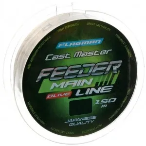 Леска Flagman Cast Master Feeder Main Line (150 м) цв. зеленый, 0.3 мм
