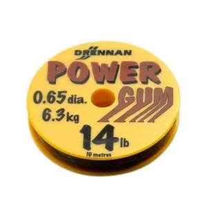 Амортизатор для фідера Drennan Power gum 14 lb Brown and Green