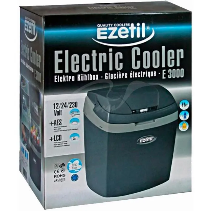 Автохолодильник EZetil E-3000 12V/24/230V AES/LCD
