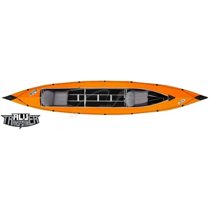 Байдарка Neris ALU-2 Standart каркасна ц: оранжево-чорний