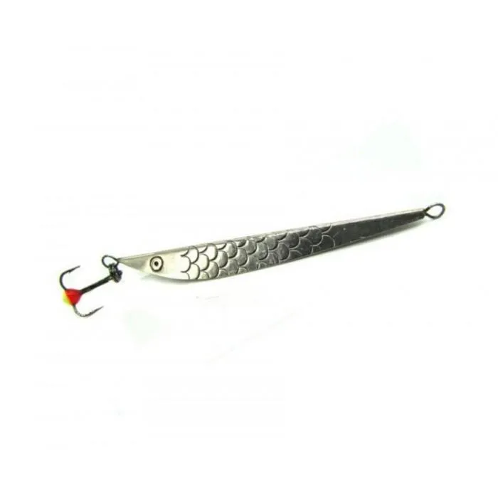 Блесна зимняя Winterlures Маропедка 120 Тройник 2г Серебро