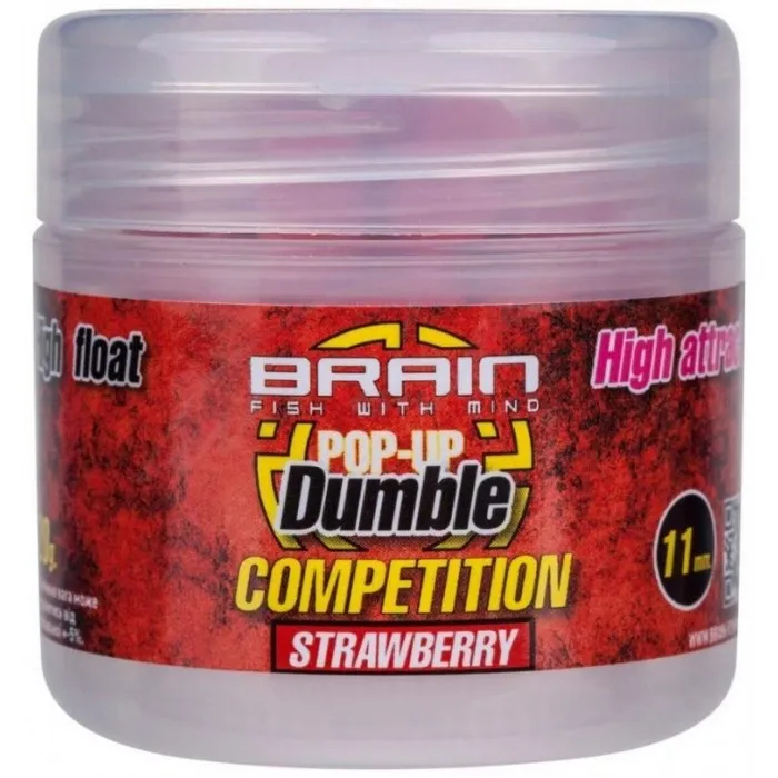 Бойли Brain Dumble Pop-Up Competition Strawberry 11mm 20g