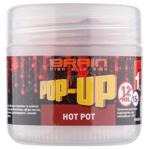 Бойли Brain Pop-Up F1 Hot pot (спеції) 14mm 15g