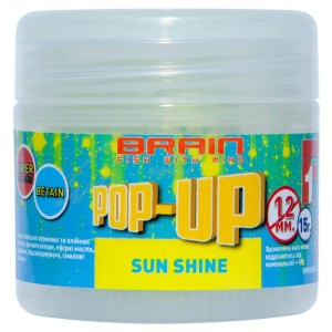 Бойли Brain Pop-Up F1 Sun Shine (макуха) 12mm 15g