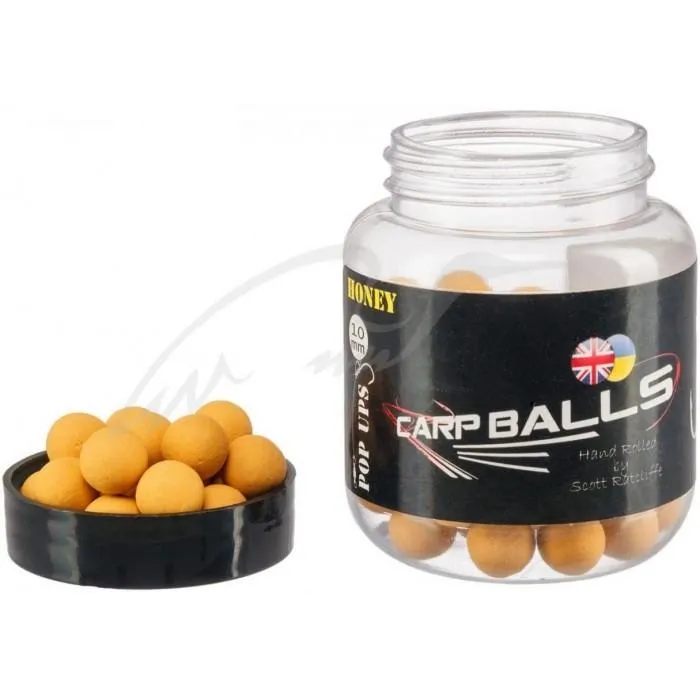 Бойлы Carp Balls Pop Up 10мм Honey Yucatan