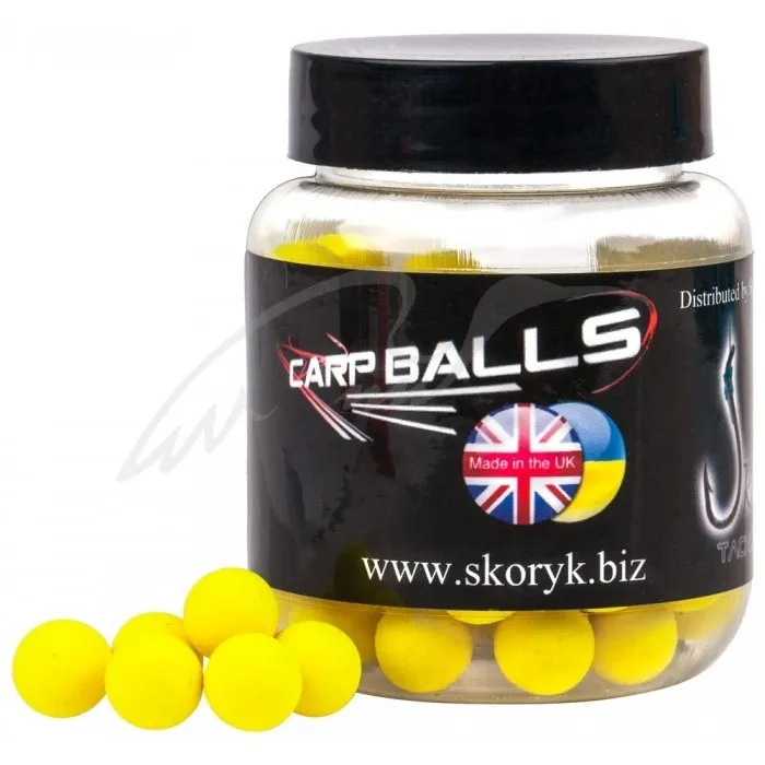 Бойли Carp Balls Pop Up Pineapple & N-Butyric Acid 10mm