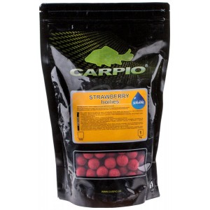 Бойли Carpio Strawberry (Полуниця) 24мм 1кг (розчинні)