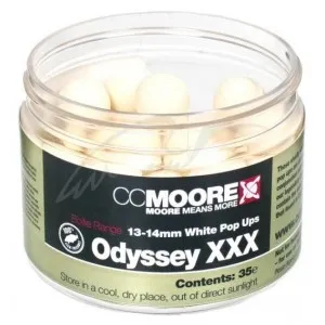 Бойлы CC Moore Odyssey XXX White Pop Ups 13/14мм (35шт)