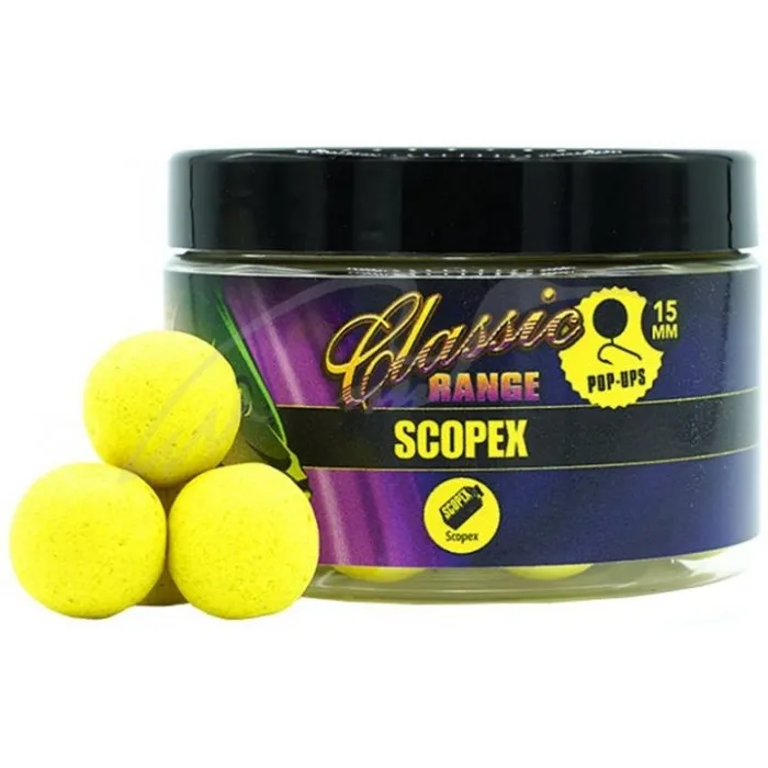 Бойлы Martin SB Classic Range Fluor Pop-Ups Scopex 15mm (yellow)