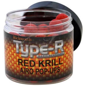 Бойлы Richworth Airo Pop-Ups Red Krill 15mm 200ml