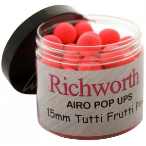 Бойли Richworth Airo Pop-Ups Tutti Frutti Pink 15mm 200ml