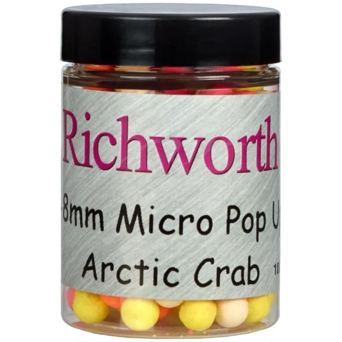 Бойлы Richworth Micro Pop-Ups Crab 6-8mm