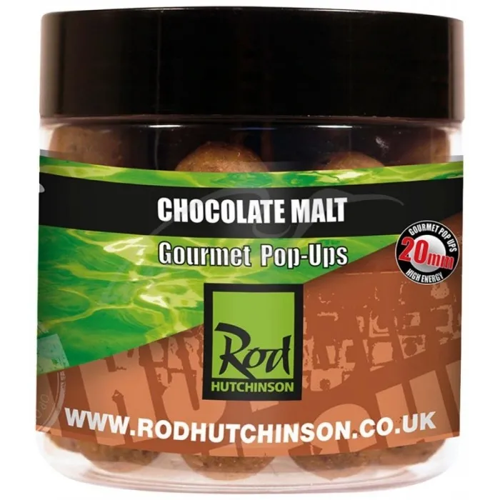 Бойлы Rod Hutchinson Pop Ups Chocolate Malt with Regular Sense Appeal 20mm