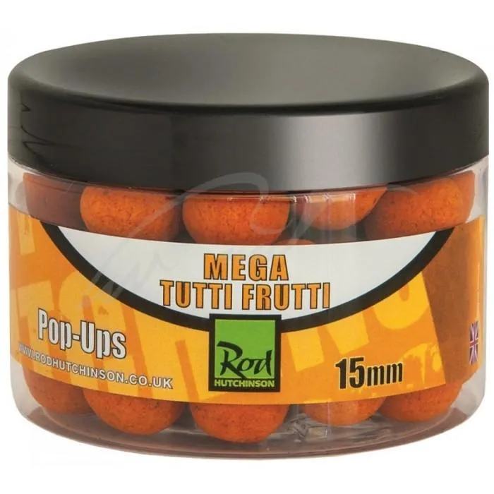 Бойлы Rod Hutchinson Pop Ups Mega Tutti Frutti 15mm