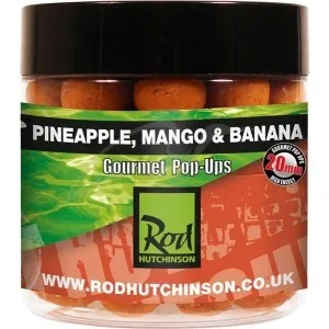Бойлы Rod Hutchinson Pop Ups Pineapple,Mango & Banana 20mm