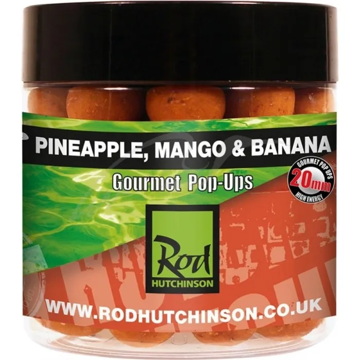 Бойли Rod Hutchinson Pop Ups Pineapple,Mango & Banana 20mm