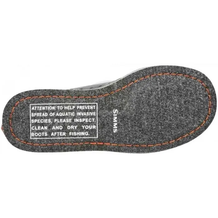 Ботинки забродные Simms Tributary Boot Felt ц:carbon