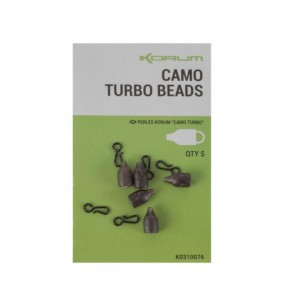 Бусина с застежкой Korum Camo Turbo Beads