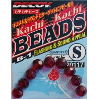 Бусинка Decoy B-1 Kachi Kachi Beads red S, 9шт