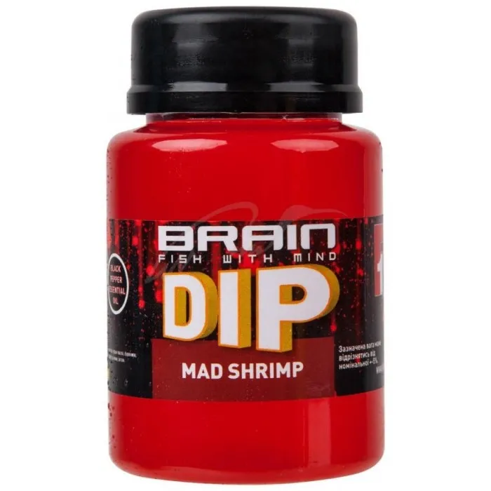 Діп для бойлов Brain F1 Mad Shrimp (креветка) 100ml