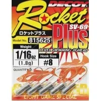 Джиг-голівка Decoy Rocket Plus SV-69 #6 2.5 g (5 шт/уп)