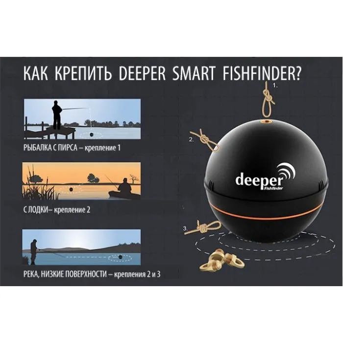 Ехолот Deeper Smart Fishfinder