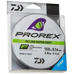 Флюорокарбон Daiwa Prorex FC Line Super Soft 150m 0.20mm 2.9kg