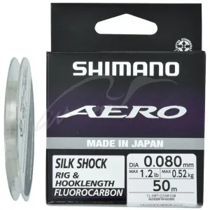 Флюорокарбон Shimano Aero Silk Shock Fluoro Rig/Hooklength 50m 0.114mm 1.29kg
