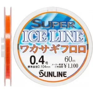 Флюорокарбон Sunline Ice Line Wakasagi 60m #0.4/0.104 mm