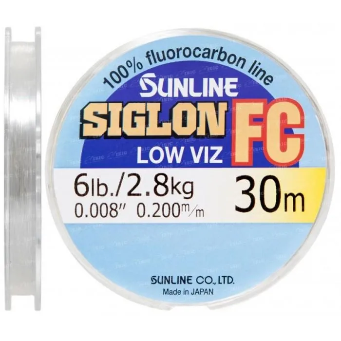 Флюорокарбон Sunline SIG-FC 30m 0.20mm 2.8kg поводковый