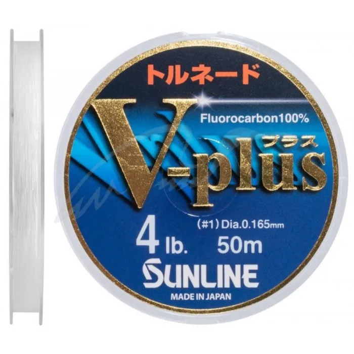 Флюорокарбон Sunline V-Plus 50m #1.0/0.165 mm 2.0 kg