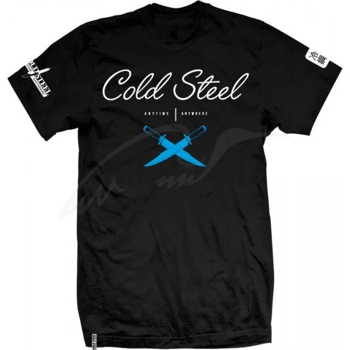 Футболка Cold Steel Cross Guard T-Shirt. Размер - Цвет - черный