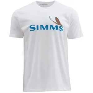 Футболка Simms T-Shirt Trout Camo SS Ash