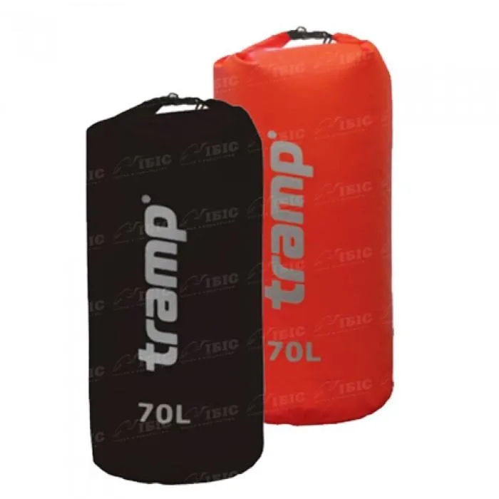 Гермомешок Tramp TRA-104 ч Nylon PVC 70 л. черн.