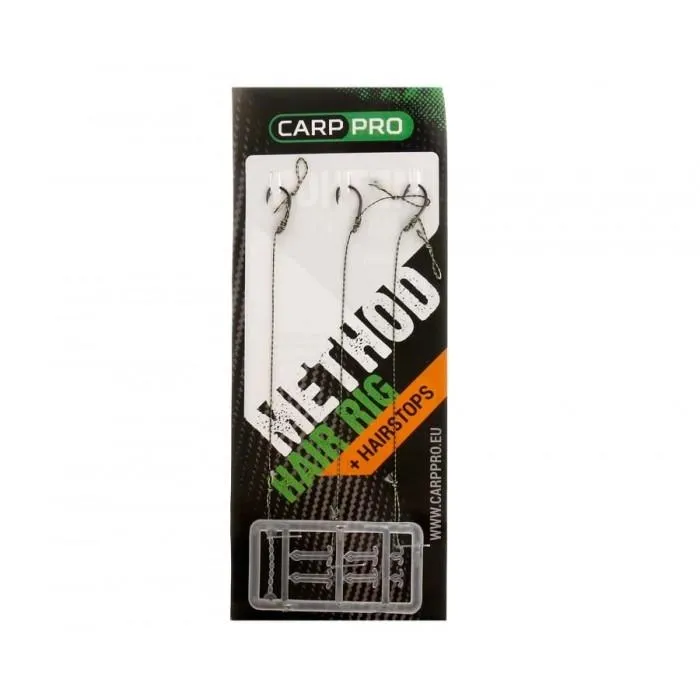 Готовий повідець с крючком Carp Pro Method Hair Rig Hooklink 15 lb №10