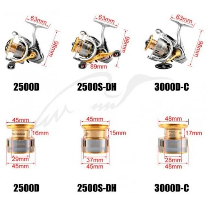 Катушка Daiwa 18 Freams LT 2500S-XH