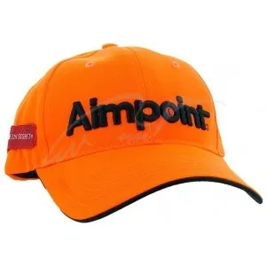 Кепка Aimpoint Orange Big black embroidered logo