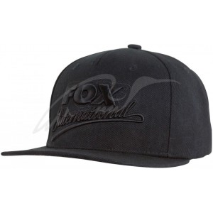 Кепка Fox International Black/Camo Lining Snapback Special Cap