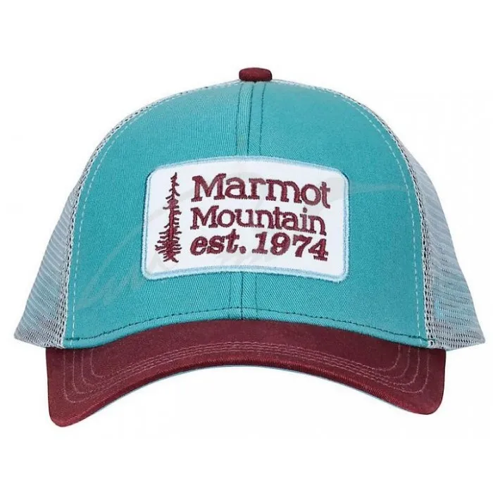 Кепка MARMOT Retro Trucker Hat ц:blue agave