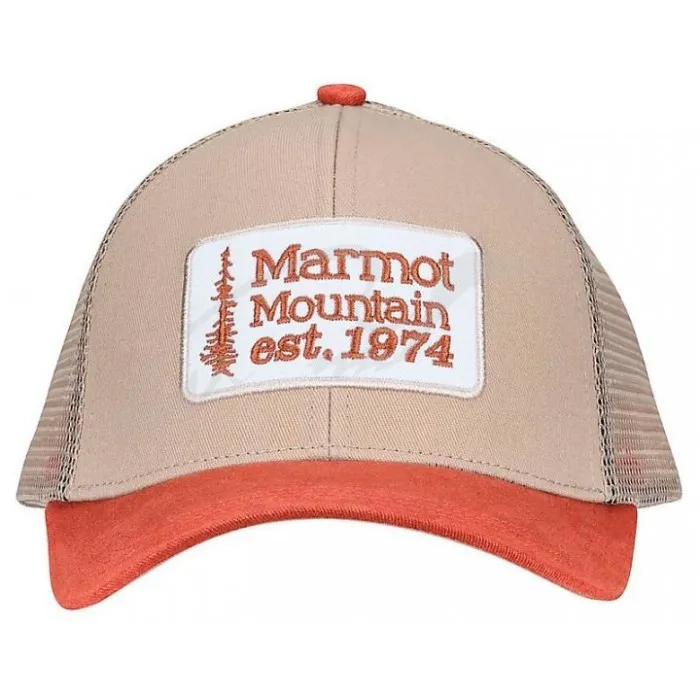 Кепка MARMOT Retro Trucker Hat ц:light khaki